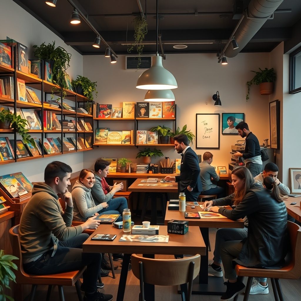 Board Cafe pelihylly