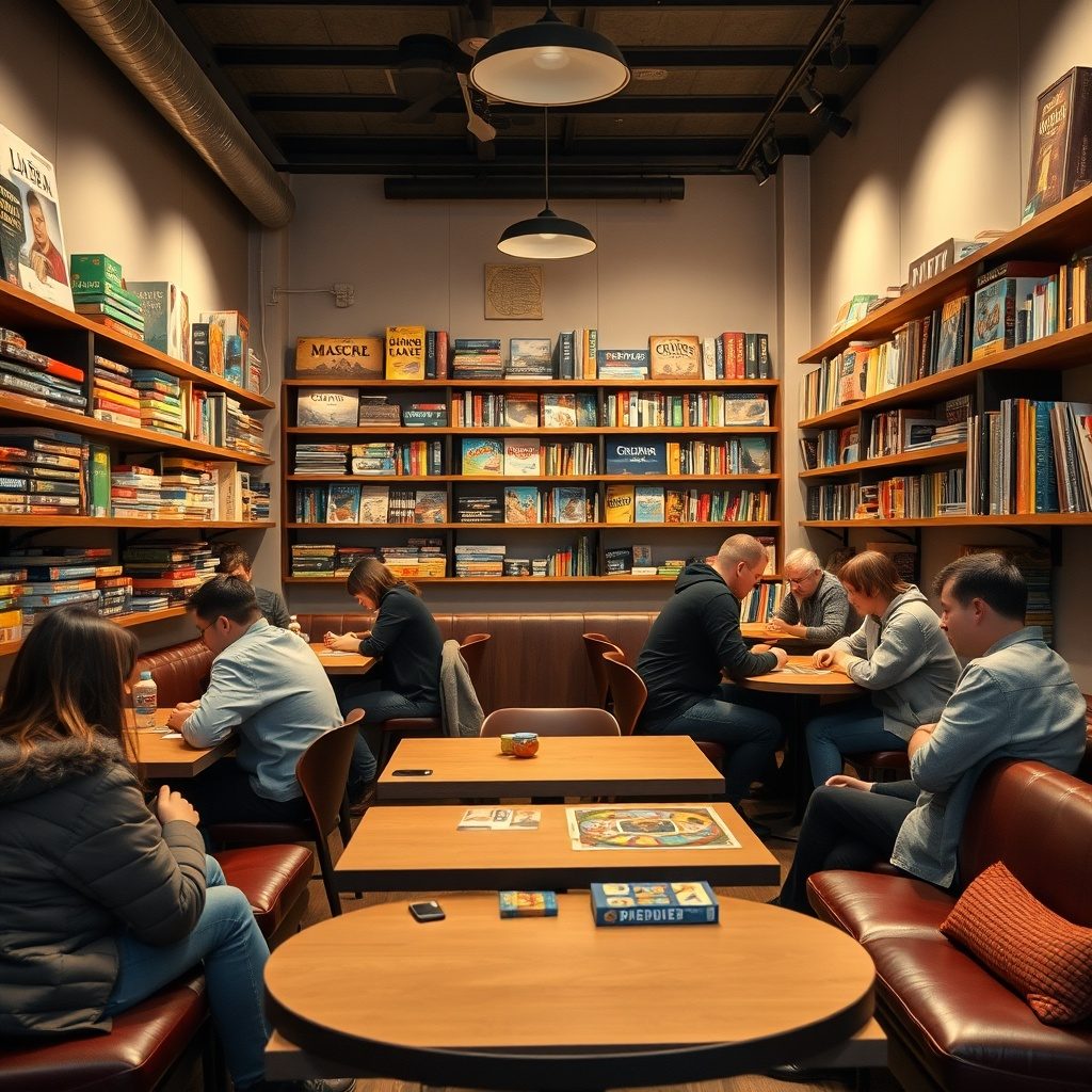 Board Cafe -pelikahvila