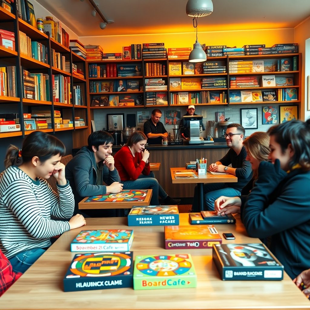 Board Cafe - Pelikahvila Helsingissä